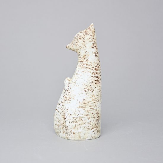 Cat 7,8 x 4,5 x 18,5 cm, Pastel 1, Porcelain Figures Duchcov