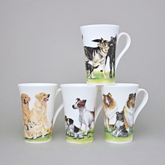 Dog Collection - Collie: Emily Mug 400 ml, English Fine Bone China, Roy Kirkham