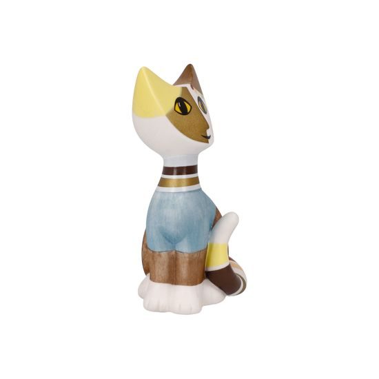 Figurine R. Wachtmeister - Cat Carolina, 5 / 3,5 / 8 cm, Porcelaine, Cats Goebel