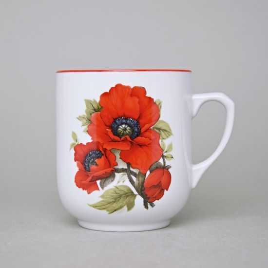 Mug Trojka 280 ml, Poppy, Český porcelán a.s.