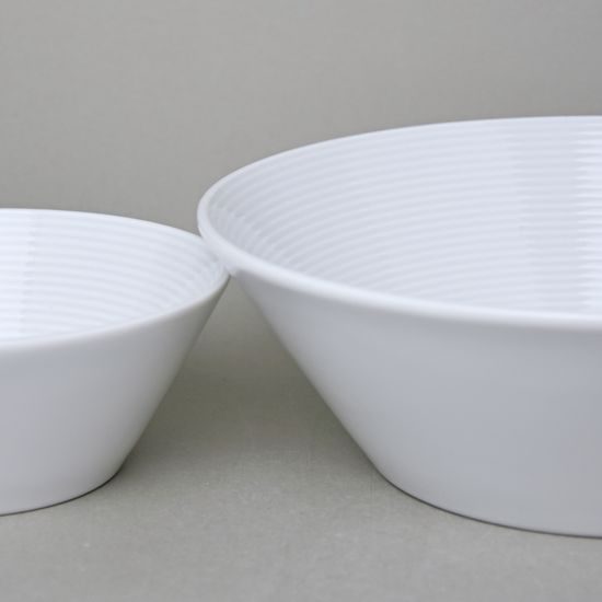 Kompotová sada pro 6 osob, Lea bílá, Thun karlovarský porcelán