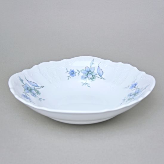 BERNADOTTE Hořec: Mísa hluboká 25 cm, Thun 1794, karlovarský porcelán