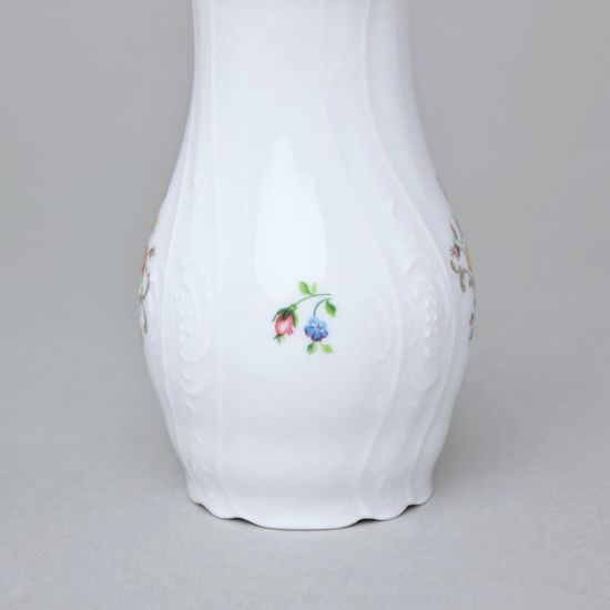 Vase 11,5 cm, Thun 1794 Carlsbad porcelain, BERNADOTTE flowers with gold