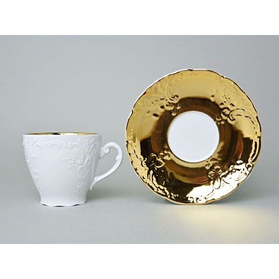 Šálek 175 ml a podšálek kávový, Opera ZLATO vnitřní, Český porcelán a.s.