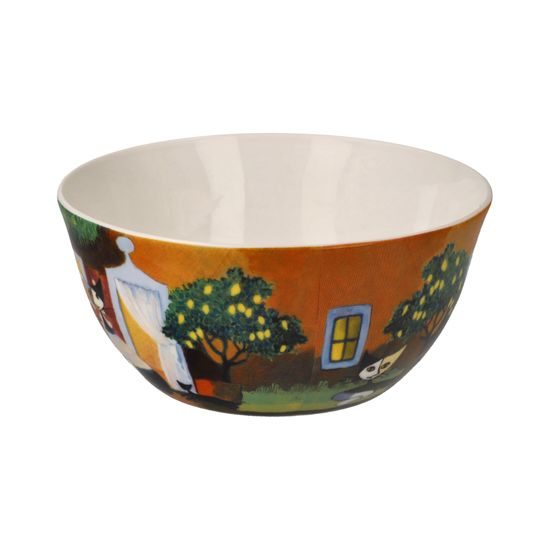 Bowl R. Wachtmeister - Una bellissima giornata, 15 / 15 / 7 cm, Fine Bone China, Cats Goebel