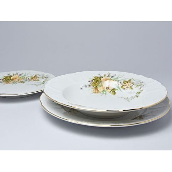 Plate set for 6 pers., Thun 1794 Carlsbad porcelain, BERNADOTTE 023011