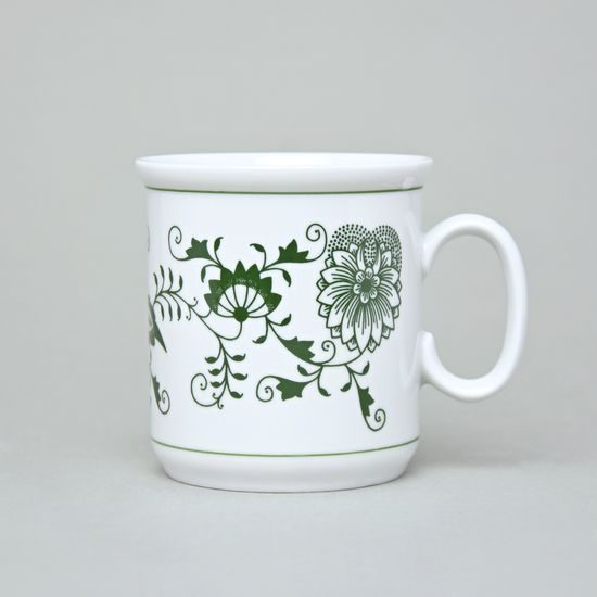 Hrnek Gaston 220 ml, zelený cibulák, Český porcelán a.s.