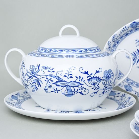 Jídelní sada pro 6 osob, Henrietta, Thun 1794, karlovarský porcelán