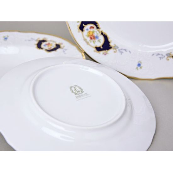 Plate set for 6 pers., Thun 1794 Carlsbad porcelain, BERNADOTTE arms