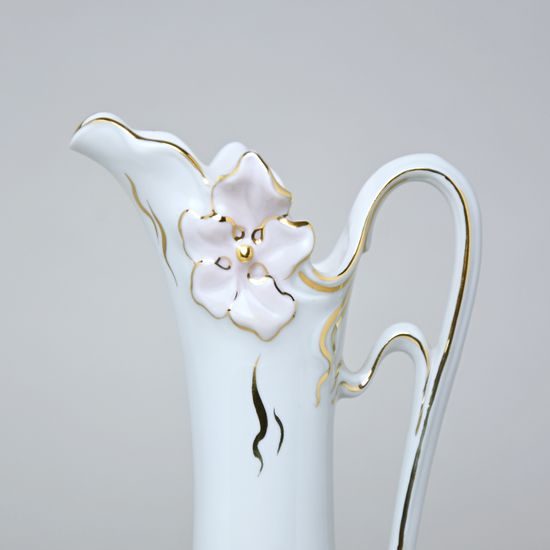 Secesní džbánek 11 x 11 x 21 cm, Luxor, (dvě ťupky - sleva) Vázy Duchcov