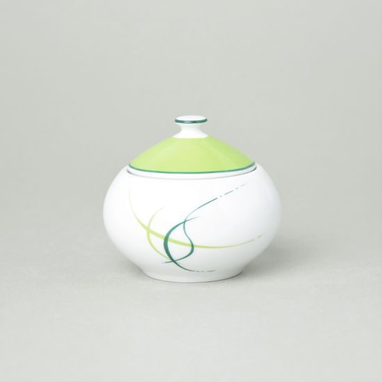 Cukřenka 200 ml, Thun 1794, karlovarský porcelán, OPÁL tráva