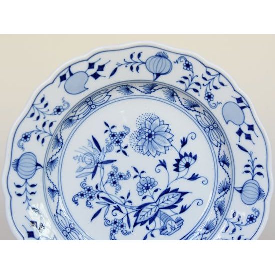 Dinner Plate 28 cm, Onion Pattern, Meissen Porcelain