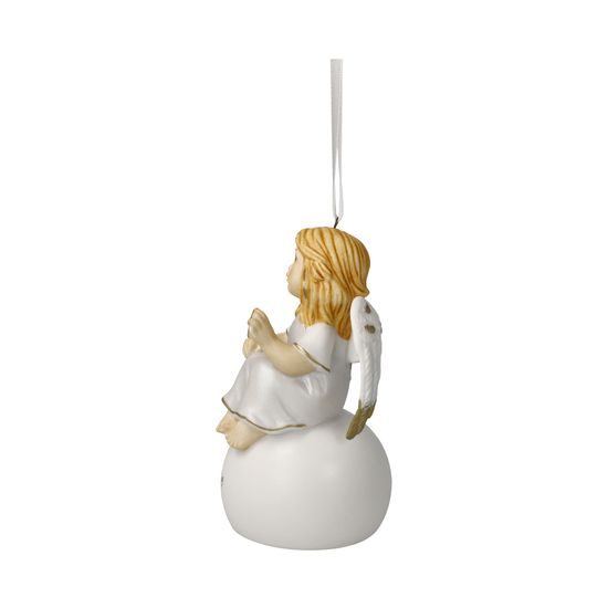 Angel bell dreams 5 / 5 / 9 cm, biscuit porcelain, Goebel