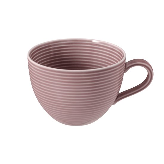 Beat old rose: Breakfast / milk cup 350 ml, porcelain Seltmann