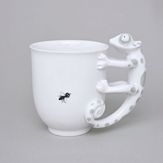 Mug ZOO Chameleon 400 ml, 12 cm, Goldfinger porcelain
