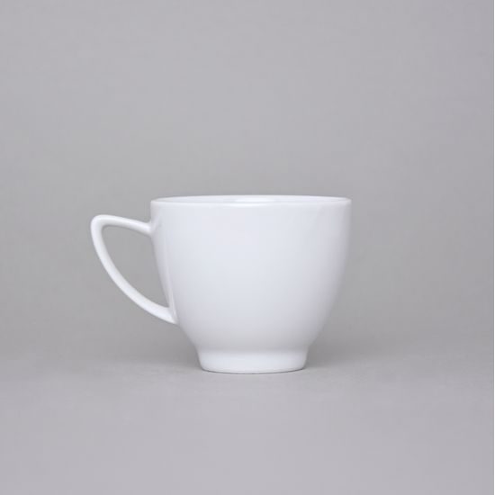 Cup coffee 140 ml, Lea white, Thun 1794 Carlsbad porcelain