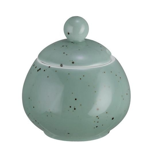 Sugar bowl 0,23 l, Life Petrol 57011, Seltmann Porcelain