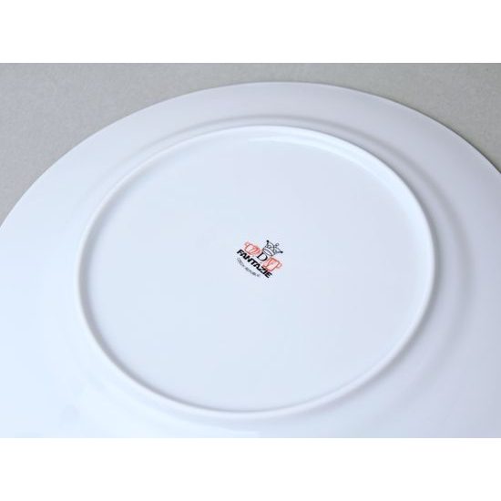 Talíř mělký 26 cm, Vlčí mák, Český porcelán a.s.