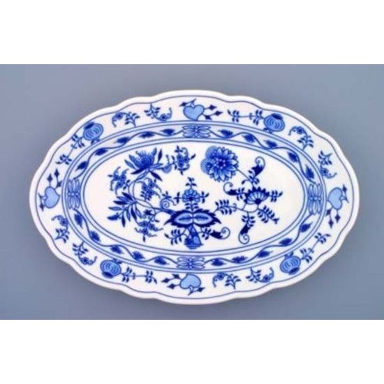 Oval dish 35 cm, Original Blue Onion Pattern, QII