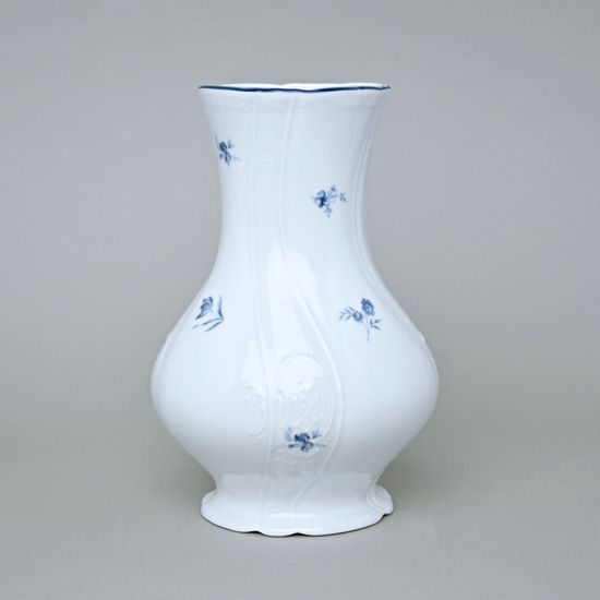 Váza 23 cm, Thun 1794, karlovarský porcelán, BERNADOTTE kytička