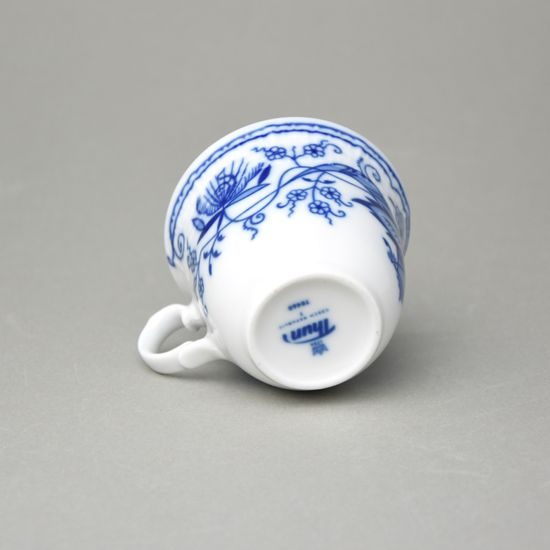 Cup tall 150 ml, Thun 1794 Carlsbad porcelain, Natalie Blue Onion