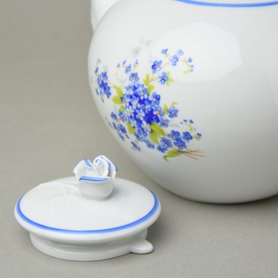 Tea pot 1,2 l, Forget-me-not, Český porcelán a.s.