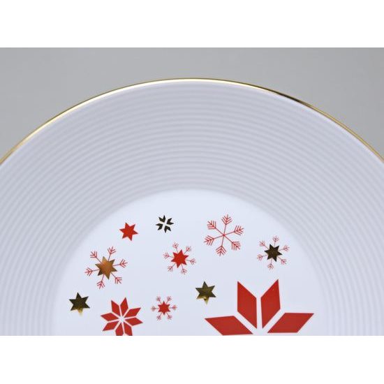 Christmas Lea: Deep Plate 22 cm, Thun karlovarský porcelán