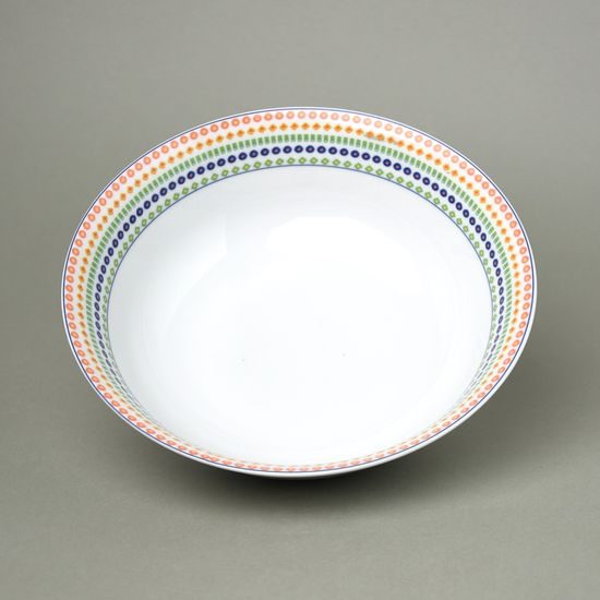 Bowl deep 23 cm, Thun 1794 Carlsbad porcelain, Opal 80110