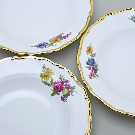 Talíř hluboký 24 cm, Aristokrat, porcelán QueensCrown