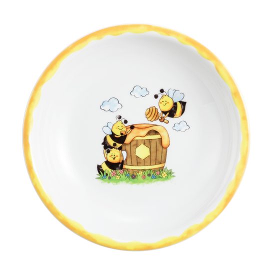 Bees: Soup plate 20 cm, Compact 65152, Seltmann porcelain