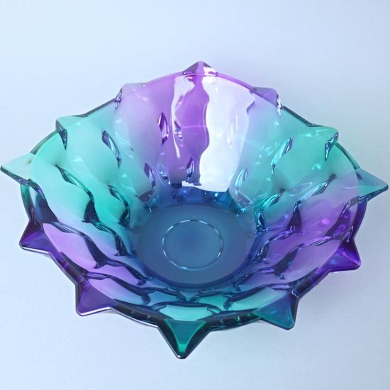 Crystal bowl SAMBA Dark Gradient 30,5 cm, Bohemia Treasury