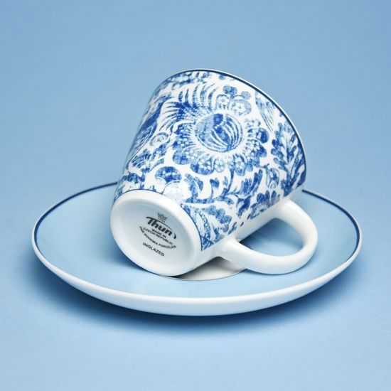Cup espresso 90 ml plus saucer 135 mm, Thun 1794 Carlsbad porcelain