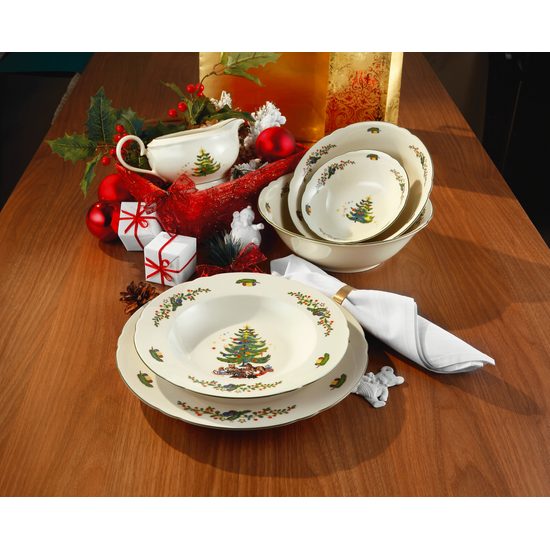 Saucer 15 cm, Marie-Luise 43607 Christmas, Seltmann Porcelain