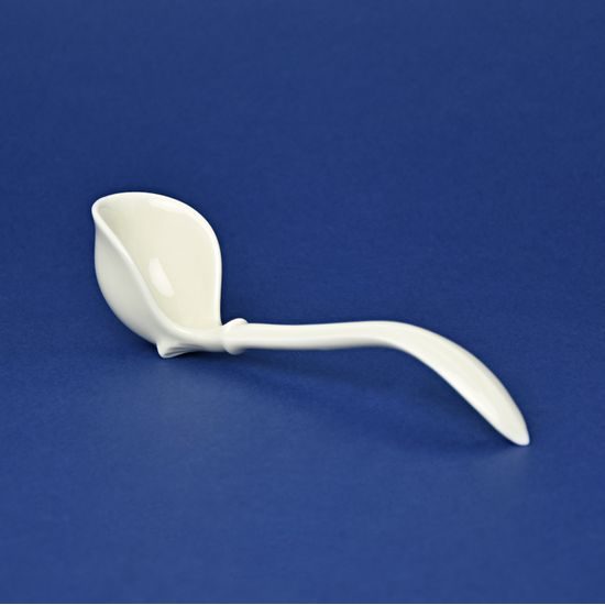 Spoon 20 cm for sauce boat 500 ml, Thun 1794, karlovarský porcelán, BERNADOTTE ivory