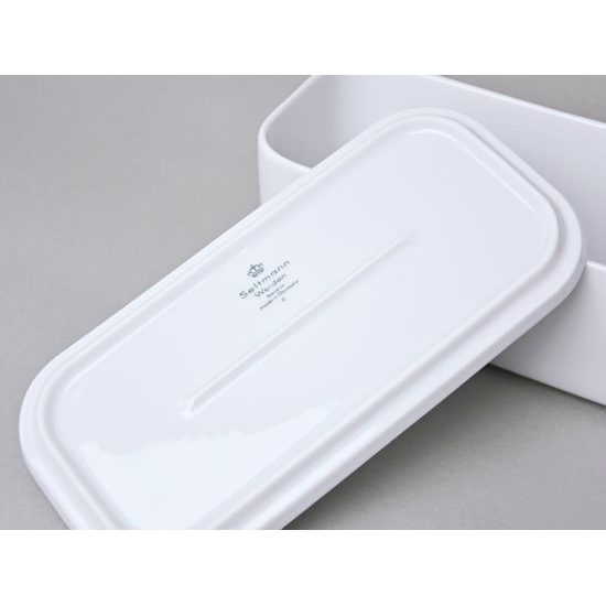 Mísa zapékací s víkem 24 x 12 x 8 cm, NO LIMITS, porcelán Seltmann