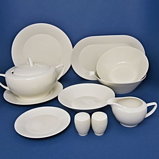 Dining set for 6 pers., Lea ivory, Thun karlovarský porcelán