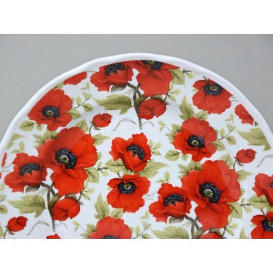 Talíř dezertní 19 cm, Vlčí mák, Český porcelán a.s.