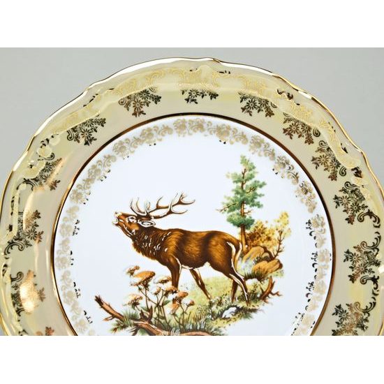 Plate dining 24 cm 6 pcs., hunting - beige, Carlsbad