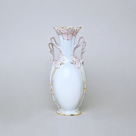 Secesní váza 20,5 cm, Luxor 6, Porcelánové vázy Duchcov