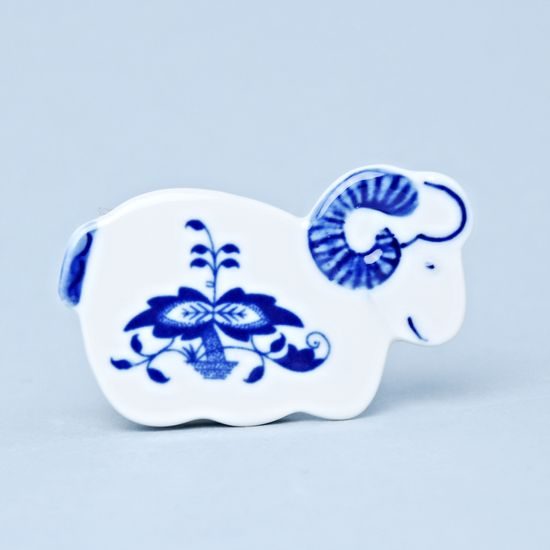 Magnet Lambkin 6 x 3,5 cm, Original Blue Onion Pattern