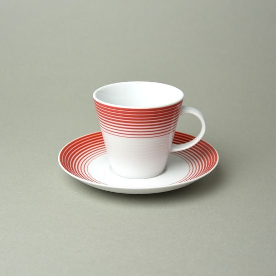Cup 150 ml + saucer 15 cm, Thun 1794, karlovarský porcelán, TOM 29954a0