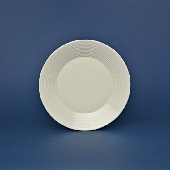 Talíř dezertní 19 cm, Lea ivory, Thun karlovarský porcelán