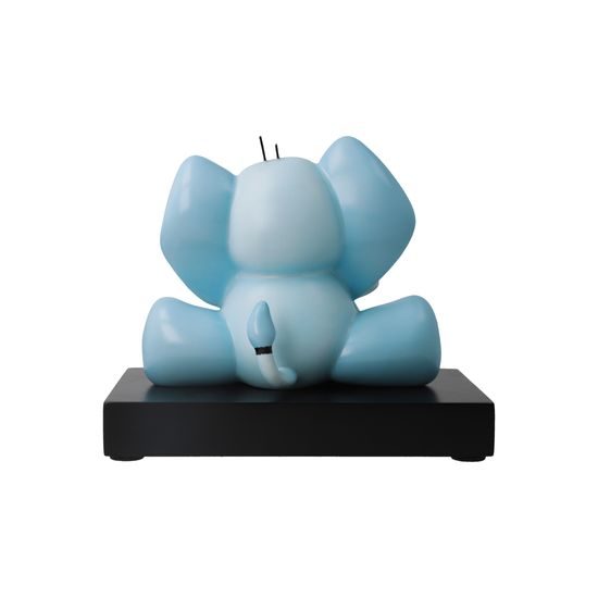 Figurine Elephant in the Room 17,5 / 11 / 14,5 cm, porcelain, Ed Heck, Goebel