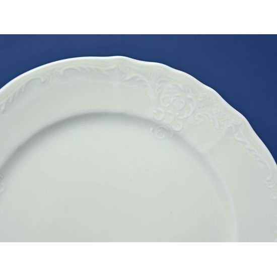 Talíř dezertní 21 cm, Thun 1794, karlovarský porcelán, BERNADOTTE ivory