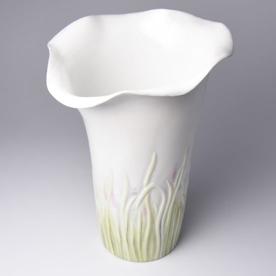 Váza Andrea 26 cm, Růžový porcelán z Chodova