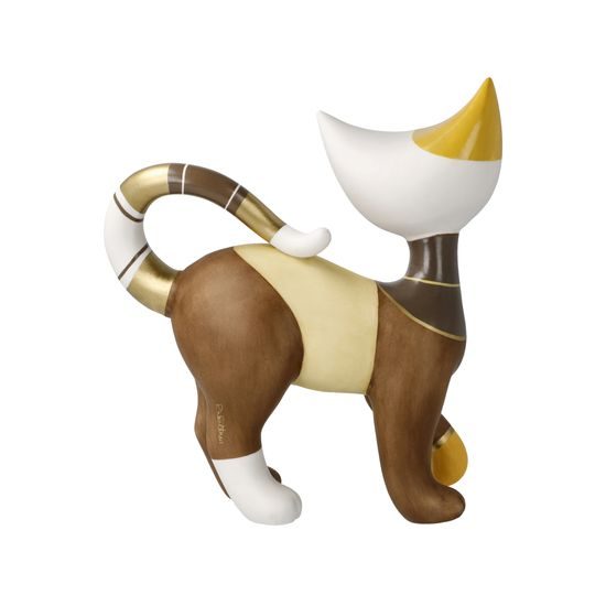 Kočka Lara, 17 / 6,5 / 18,5 cm, porcelán, R. Wachtmeister, Kočky Goebel