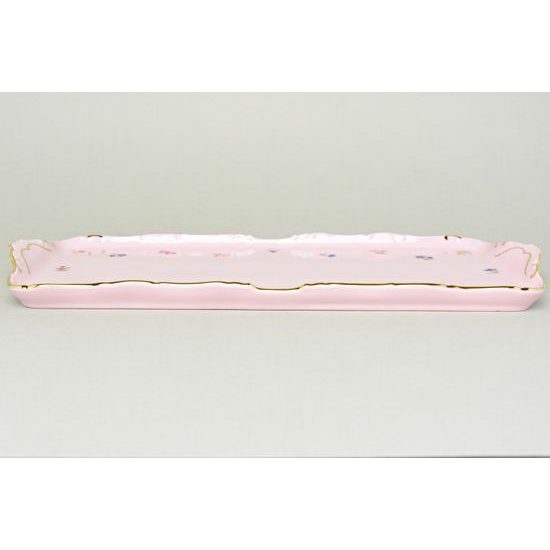 Platter Amis 38 cm, decor 3051 flowers, Leander, rose china