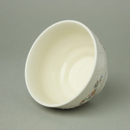 Miska na rýži 13 cm, Thun 1794, karlovarský porcelán, BERNADOTTE ivory + kytičky