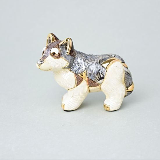 DeRosa - Wolf, 11 x 5 x 9 cm, Ceramic figure, De Rosa Collections