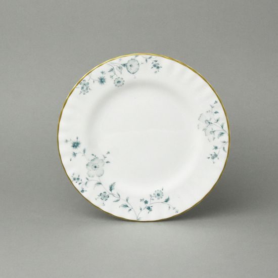 Jasmín: Talíř dezertní 20 cm, anglický kostní porcelán Roy Kirkham